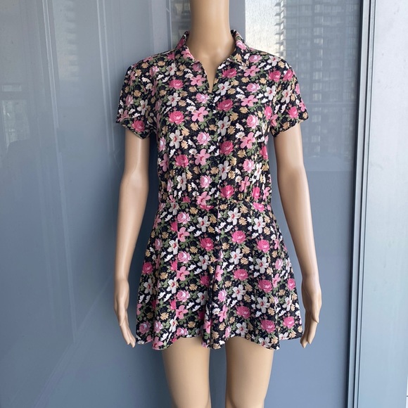 Vintage Pants - Vintage Floral Romper